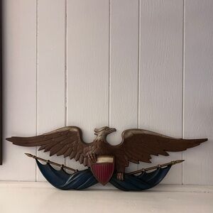 1960’ Sexton Cast Metal American Eagle wall plaque,                
🇺🇸Made